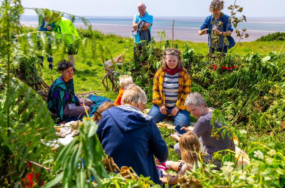 Nest: Exploring belonging by building together